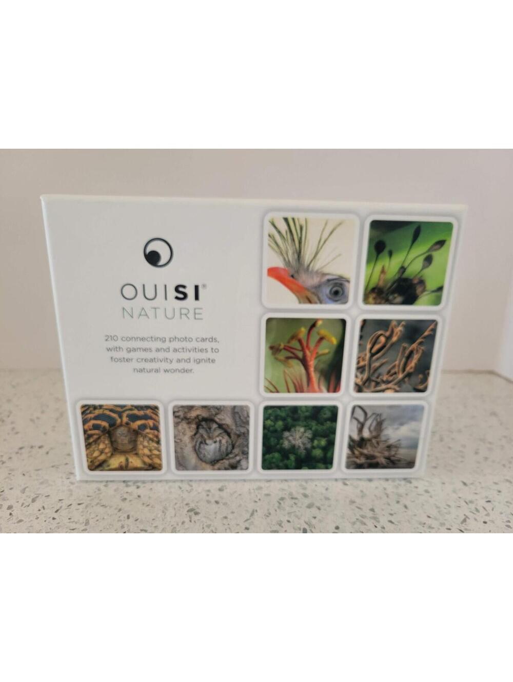 OuiSi Nature Connecting Photo Card Complete Game 210 Cards New Sealed